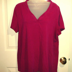 🌞18/20 Venezia Purple Vneck Tshirt